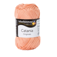 Obrázok ku produktu Bavlnená priadza SCHACHENMAYR SMC CATANIA 00401 oranžová svetlá