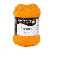 Obrázok ku produktu Bavlnená priadza SCHACHENMAYR SMC CATANIA 00411 oranžová