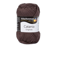Obrázok ku produktu Bavlnená priadza SCHACHENMAYR SMC CATANIA 00415 hnedá tmavá