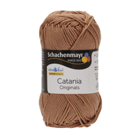 Obrázok ku produktu Bavlnená priadza SCHACHENMAYR SMC CATANIA 00437 hnedá svetlá