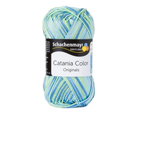 Obrázok ku produktu Bavlnená priadza SCHACHENMAYR SMC CATANIA COLOR 00053 modrá zelená