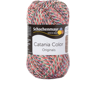 Obrázok ku produktu Bavlnená priadza SCHACHENMAYR SMC CATANIA COLOR 00223 modrá zelená červená