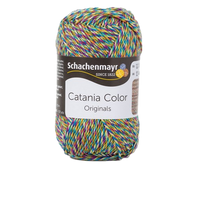 Obrázok ku produktu Bavlnená priadza SCHACHENMAYR SMC CATANIA COLOR 00224 žltá fialová modrá zelená