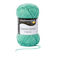 Obrázok ku produktu Bavlnená priadza SCHACHENMAYR SMC CATANIA DENIM 0170 zelená