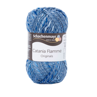 Obrázok ku produktu Bavlnená priadza SCHACHENMAYR SMC CATANIA FLAMME 00269 modrá