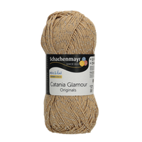 Obrázok ku produktu Bavlnená priadza SCHACHENMAYR SMC CATANIA GLAMOUR 105 hnedá svetlá sivá