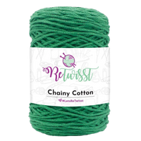 Obrázok ku produktu Špagát na macrame techniku ReTwisst CHAINY COTTON 15 zelená