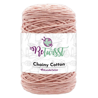 Obrázok ku produktu Špagát na macrame techniku ReTwisst CHAINY COTTON 27 oranžová svetlá