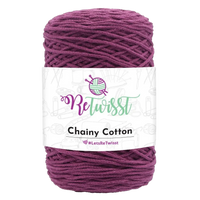 Obrázok ku produktu Špagát na macrame techniku ReTwisst CHAINY COTTON 28 fialová cyklamenová