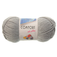 Obrázok ku produktu Pletacia priadza Vlnap COMFORT 56177 sivá svetlá