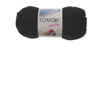 Obrázok ku produktu Pletacia priadza Vlnap COMFORT 59005 čierna
