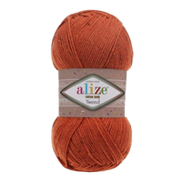 Obrázok ku produktu Pletacia priadza Alize COTTON GOLD TWEED 089 oranžová