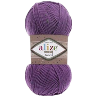 Obrázok ku produktu Pletacia priadza Alize COTTON GOLD TWEED 099 fialová