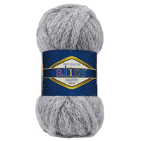 Obrázok ku produktu Pletacia vlna Alize COUNTRY 21 sivá