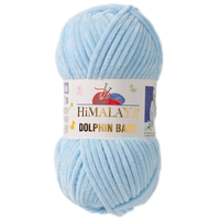 Obrázok ku produktu Pletacia priadza Himalaya DOLPHIN BABY 80306 modrá svetlá