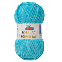 Obrázok ku produktu Pletacia priadza Himalaya DOLPHIN BABY 80315 modrá tyrkysová