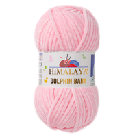 Obrázok ku produktu Pletacia priadza Himalaya DOLPHIN BABY 80319 ružová svetlá