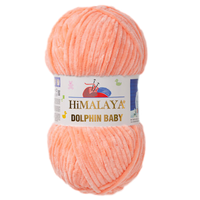 Obrázok ku produktu Pletacia priadza Himalaya DOLPHIN BABY 80323 oranžová svetlá