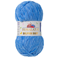Obrázok ku produktu Pletacia priadza Himalaya DOLPHIN BABY 80327 modrá svetlá