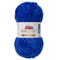 Obrázok ku produktu Pletacia priadza Himalaya DOLPHIN BABY 80329 modrá tmavá
