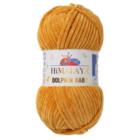 Obrázok ku produktu Pletacia priadza Himalaya DOLPHIN BABY 80330 žltá okrová