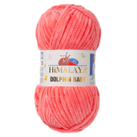 Obrázok ku produktu Pletacia priadza Himalaya DOLPHIN BABY 80332 oranžová sýta
