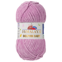 Obrázok ku produktu Pletacia priadza Himalaya DOLPHIN BABY 80334 fialová svetlá
