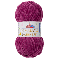 Obrázok ku produktu Pletacia priadza Himalaya DOLPHIN BABY 80338 ružová fialová