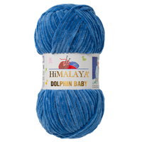 Obrázok ku produktu Pletacia priadza Himalaya DOLPHIN BABY 80341 modrá