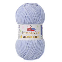 Obrázok ku produktu Pletacia priadza Himalaya DOLPHIN BABY 80344 fialová modrá