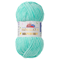 Obrázok ku produktu Pletacia priadza Himalaya DOLPHIN BABY 80345 zelená sýta