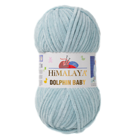 Obrázok ku produktu Pletacia priadza Himalaya DOLPHIN BABY 80347 zelená mentolová