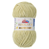 Obrázok ku produktu Pletacia priadza Himalaya DOLPHIN BABY 80359 zelená svetlá