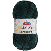 Obrázok ku produktu Pletacia priadza Himalaya DOLPHIN BABY 80362 zelená tmavá