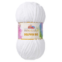 Obrázok ku produktu Pletacia priadza Himalaya DOLPHIN BIG 701 biela