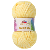 Obrázok ku produktu Pletacia priadza Himalaya DOLPHIN BIG 702 žltá
