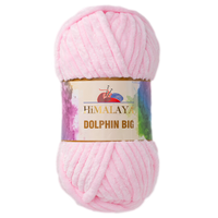 Obrázok ku produktu Pletacia priadza Himalaya DOLPHIN BIG 703 ružová svetlá