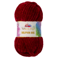 Obrázok ku produktu Pletacia priadza Himalaya DOLPHIN BIG 709 bordová