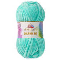 Obrázok ku produktu Pletacia priadza Himalaya DOLPHIN BIG 712 zelená mentolová