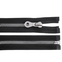 Obrázok ku produktu ZIPS kostený šírka 8mm dĺžka 50cm čierna