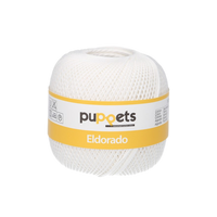 Obrázok ku produktu Háčkovacia priadza ELDORADO 10 07001 biela