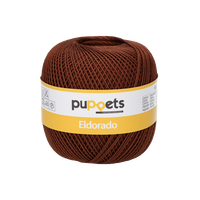 Obrázok ku produktu Háčkovacia priadza ELDORADO 10 07359 hnedá tmavá