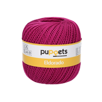 Obrázok ku produktu Háčkovacia priadza ELDORADO 12 00089 ružová cyklaménová