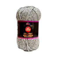 Obrázok ku produktu Pletacia priadza Himalaya EVERYDAY NEW TWEED 75111 sivá