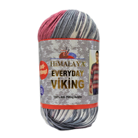 Obrázok ku produktu Pletacia priadza Himalaya EVERYDAY VIKING 70502 ružová sivá béžová