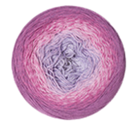 Obrázok ku produktu Pletacia bavlnená priadza YarnArt FLOWERS 281 ružová fialová
