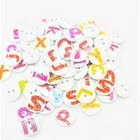 Obrázok ku produktu GOMBÍK 15mm drevený ABECEDA MIX