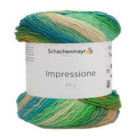 Obrázok ku produktu Pletacia vlna SCHACHENMAYR IMPRESSIONE 00082 modrá zelená béžová