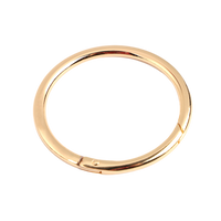 Obrázok ku produktu KARABÍNA okrúhla žltá zlatá 32mm