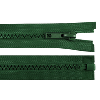 Obrázok ku produktu ZIPS kostený šírka 5mm dlĺžka 45cm zelená tmavá